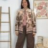 Chaqueta Estampada (Beige)