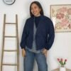 Chaqueta Antelina (Marino)