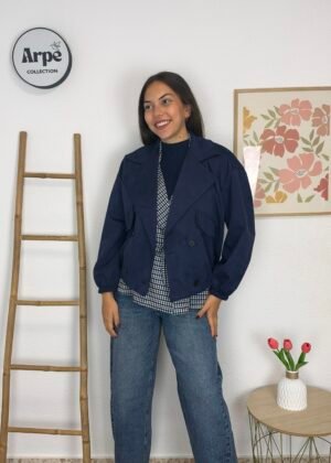 Chaqueta Antelina (Marino)
