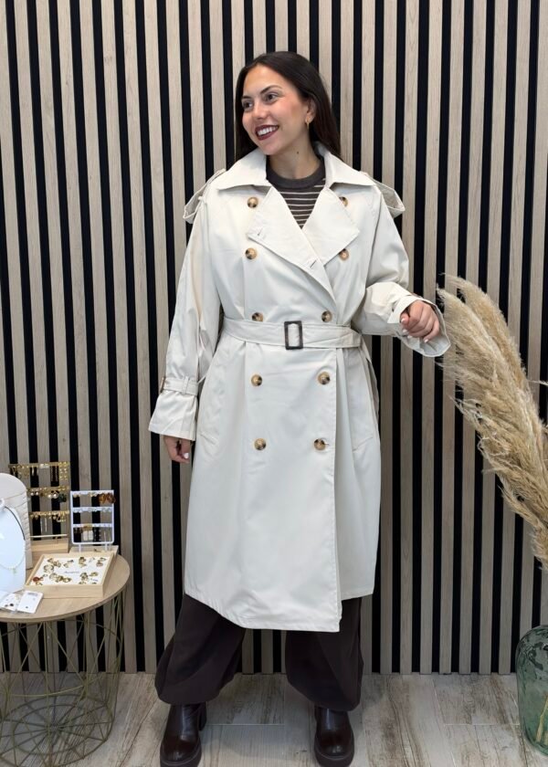 Gabardina Beige
