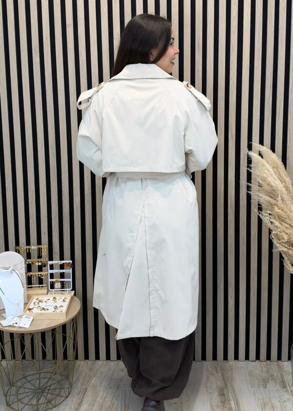 Gabardina Beige