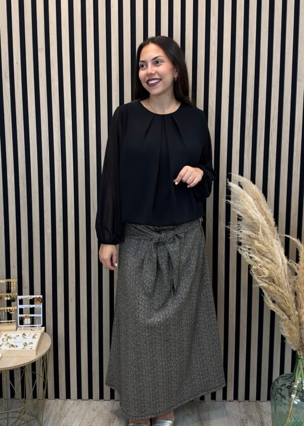 Blusa Gasa (Negra)