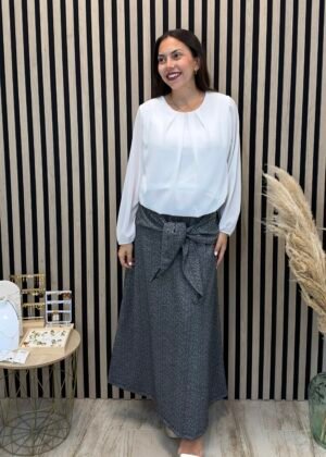Blusa Gasa (Blanca)