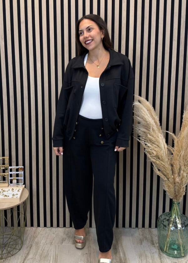 Chaqueta Chandal (Negra)