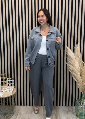 Chaqueta Chandal (Gris)