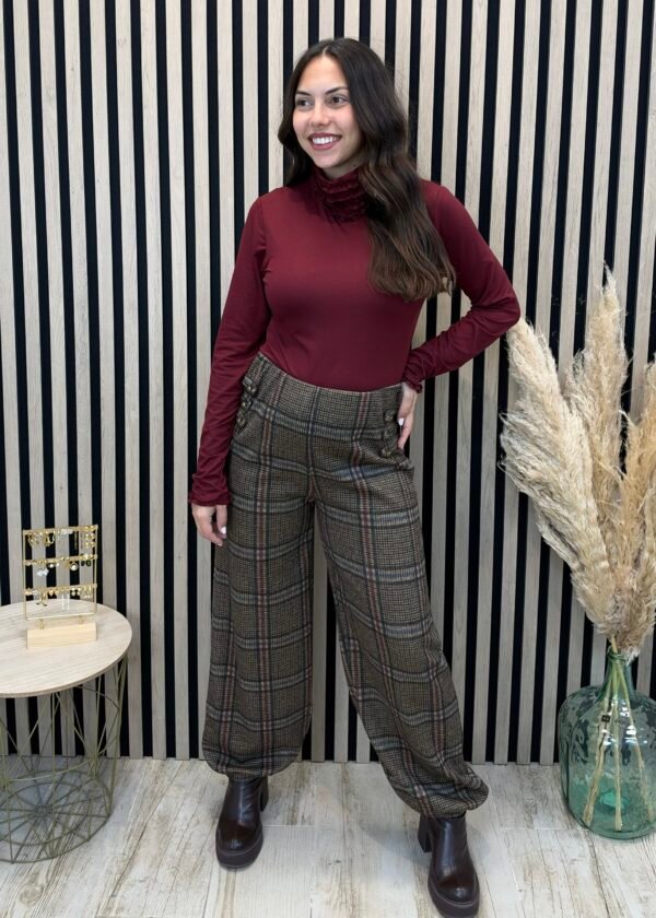 Pantalón Militar Cuadros