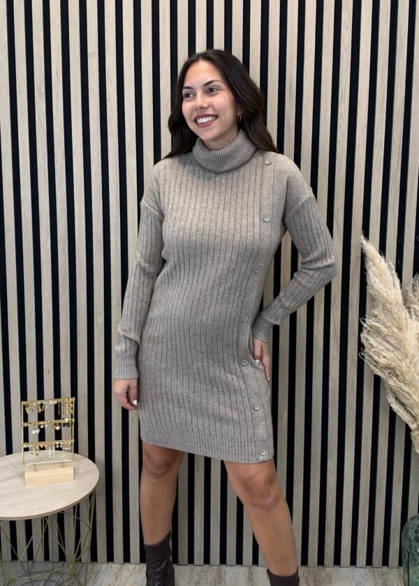 Vestido Punto (Taupe)