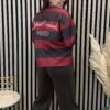 Sudadera NY Rayas (Burdeos)